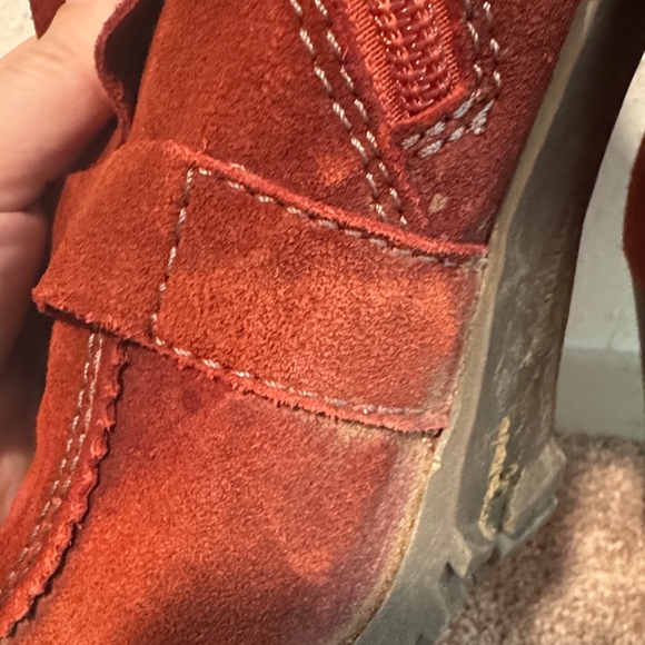 Calvin Klein Jeans Rust Heeled Boots - Picture 5 of 5